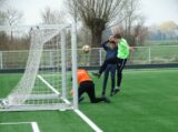 Jeugd S.K.N.W.K. vrij voetballen tijdens Paaszaterdag (8 april 2023) (9/98)